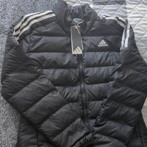NWT Adidas Black Puffer Jacket